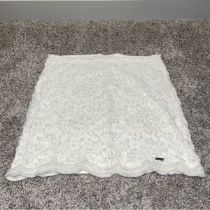 Abercrombie White Skirt